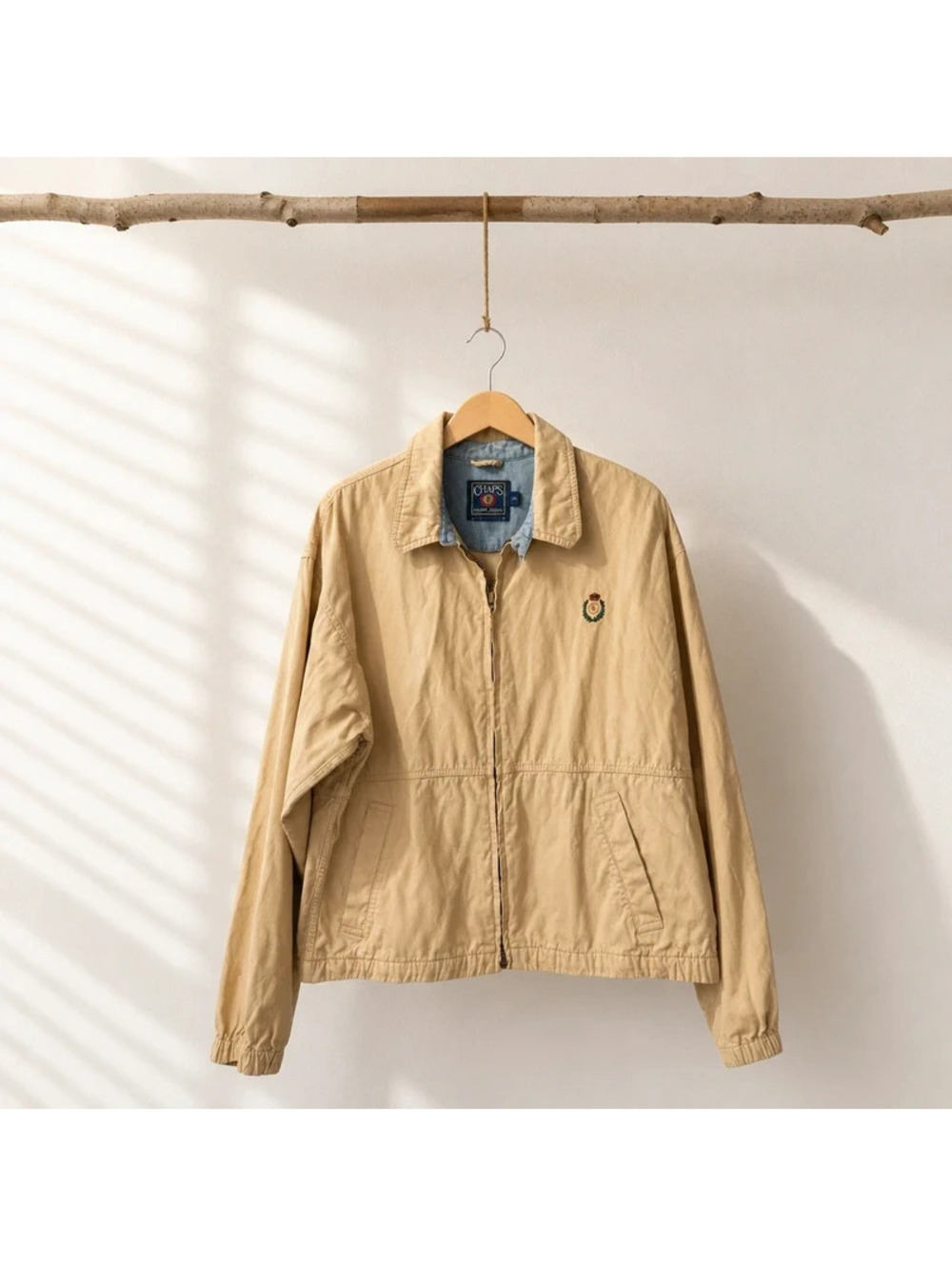 Vintage chaps  Ralph Lauren bomber style jacket  size M